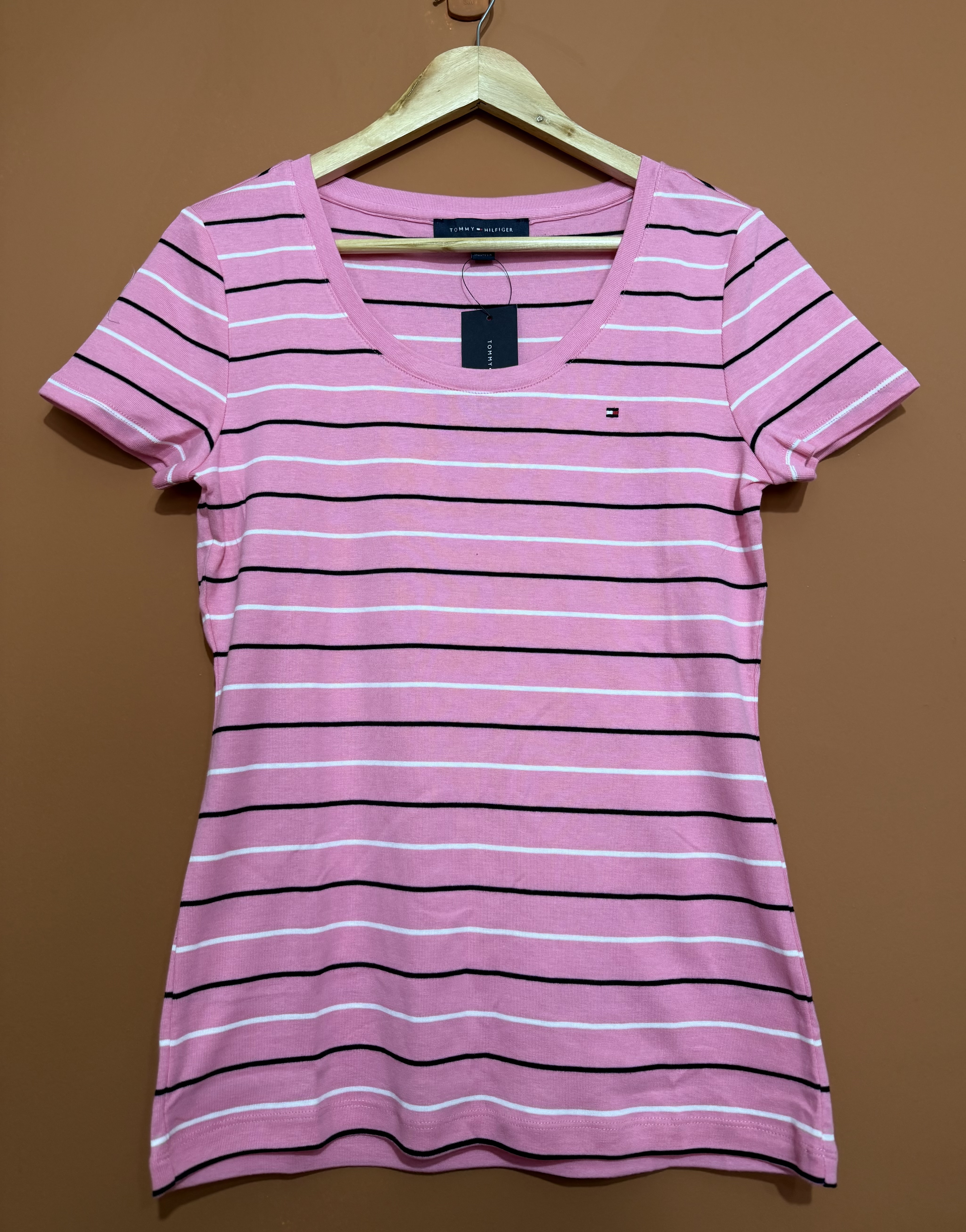 Polo rosado Tommy Hilfiger - Talla M